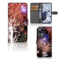Xiaomi 12T | 12T Pro | Wallet Case | met Pasjes | Vuurwerk