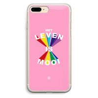 Het Leven Is Mooi: iPhone 7 Plus Transparant Hoesje