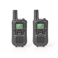 Nedis Walkie talkie Set - WLTK0500BK - Zwart - thumbnail