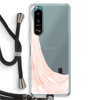 Peach bath: Sony Xperia 5 III Transparant Hoesje met koord