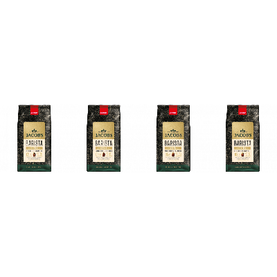 Jacobs Barista Crema - koffiebonen - 4 x 1 kilo
