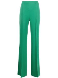 Elisabetta Franchi pantalon stretch à coupe évasée - Vert