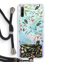 Sweet little flowers: Huawei P Smart Pro Transparant Hoesje met koord