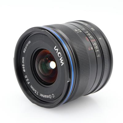 Laowa 7.5mm f/2 C-Dreamer MFT occasion