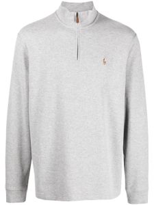 Polo Ralph Lauren sweat à motif Polo Pony - Gris