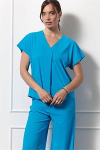 Studio Anneloes Marly Top 12950 T-shirt Korte Mouw 5900 Bright Blue
