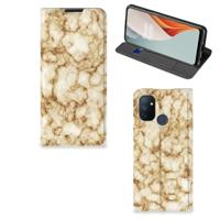 OnePlus Nord N100 | Standcase | Marmer Goud