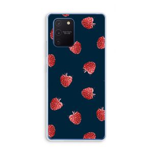 Framboosjes: Samsung Galaxy Note 10 Lite Transparant Hoesje