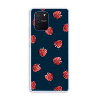 Framboosjes: Samsung Galaxy Note 10 Lite Transparant Hoesje