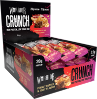 Warrior Crunch Bar Peanut Butter Jelly (12 x 64 g)