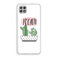 I love cacti: Samsung Galaxy A22 4G Transparant Hoesje