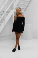 Unique The Label Emily Jurk Dames Zwart - Maat S - Kleur: Zwart | Soccerfanshop