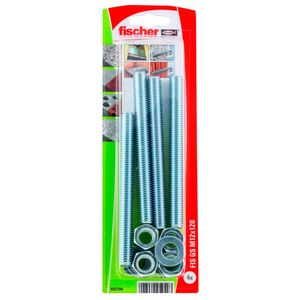 Fischer 503794 schroef/bout 4 stuk(s) M12 Bolts & nuts