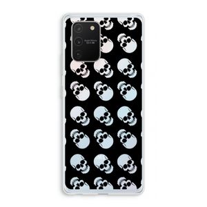 Musketon Skulls: Samsung Galaxy S10 Lite Transparant Hoesje