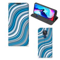 Motorola Moto G9 Play | Hoesje met Magneet | Waves Blue