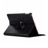 Litchi textuur horizontale Flip 360 graden rotatie lederen case voor iPad mini 2019 met houder & slaap/Wake-up functie (zwart)