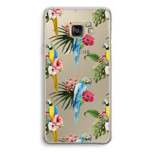 Kleurrijke papegaaien: Samsung Galaxy A3 (2016) Transparant Hoesje