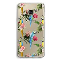 Kleurrijke papegaaien: Samsung Galaxy A3 (2016) Transparant Hoesje