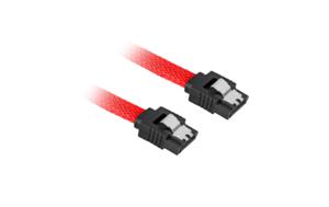 Sharkoon Sata 3 SATA-kabel 0,6 m SATA 7-pin Zwart, Rood