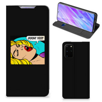 Samsung Galaxy S20 Plus Hippe Standcase Popart Oh Yes