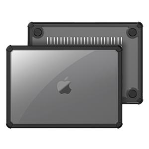 Dux Ducis MacBook Pro 13 inch (2016-2022) Armor cover hoes - case - Zwart