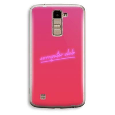 Vice Glow: LG K10 (2016) Transparant Hoesje