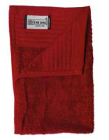 The One Towelling TH1020 Classic Guest Towel - Burgundy - 30 x 50 cm