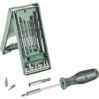Bosch Mini X-Line set di 14 punte e punte per trapano + portapunte per cacciavite - 2607017654