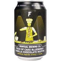 Frontaal Frontaal - Piece Of Cake: Blueberry Vanilla Chocolate Muffin 33Cl
