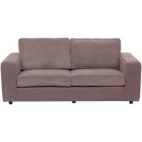 Leen Bakker - Bank Stuttgart 3-zits - Stof - Roze - 94x195x80 Cm