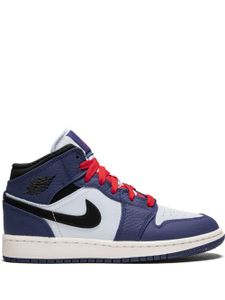 Jordan Kids baskets Air Jordan 1 Mid SE (GS) - Bleu