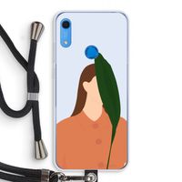 Leaf: Huawei Y6s Transparant Hoesje met koord