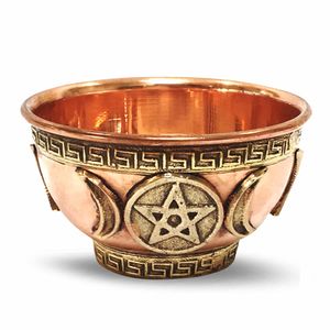 Offering Bowl (Offerschaal) - Koper Triple Moon