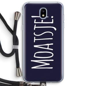 Moatsje!: Samsung Galaxy J5 (2017) Transparant Hoesje met koord