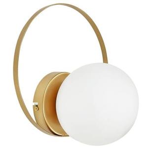 Beliani - SNOWY - Wandlamp - Goud|Wit - IJzer