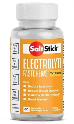 Saltstick Fastchews pot sinaasappel 60 stuks