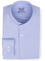 FORDIANO - blauw dobby cutaway boord overhemd - Bedford 2
