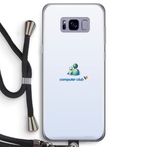 MSN: Samsung Galaxy S8 Transparant Hoesje met koord