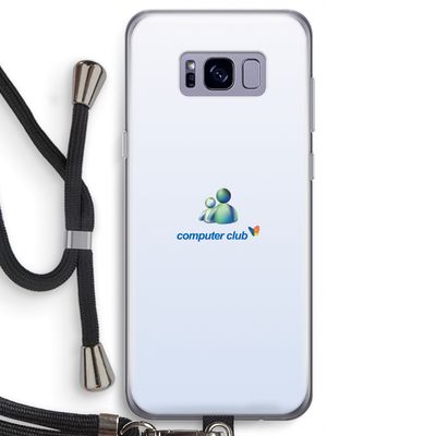 MSN: Samsung Galaxy S8 Transparant Hoesje met koord