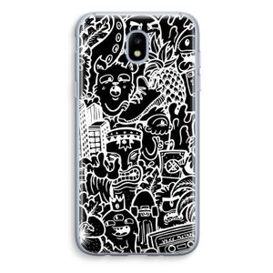 Vexx Black Mixtape: Samsung Galaxy J5 (2017) Transparant Hoesje