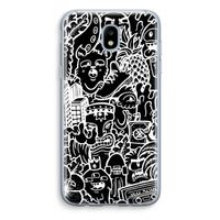 Vexx Black Mixtape: Samsung Galaxy J5 (2017) Transparant Hoesje