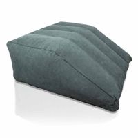 Opblaasbaar beenwigkussen | Positioneringskussens | Voor beenondersteuning | Kleur: Grijs Opblaasbaar beenwigkussen | Positioneringskussens | Voor beenondersteuning | Kleur: Grijs