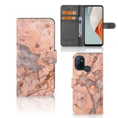 OnePlus Nord N100 | Bookcase | Marmer Oranje