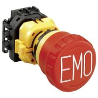Idec XW Series Noodstopschakelaar 250 V 5 A IP65, IP67, IP69K 1 stuk(s)