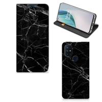 OnePlus Nord N10 5G | Standcase | Marmer Zwart - Origineel Cadeau Vader