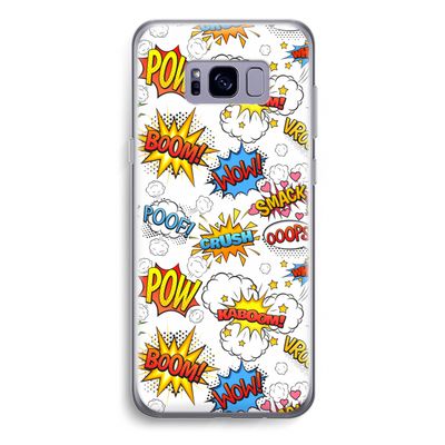 Pow Smack: Samsung Galaxy S8 Plus Transparant Hoesje
