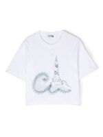 Il Gufo graphic-print cotton T-shirt - Blanc - thumbnail