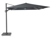 Zweefparasol Challenger T2 Glow 300x300 cm antraciet zonwering - Platinum