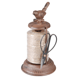 Bindtouwhouder gietijzer met schaar / Esschert Design