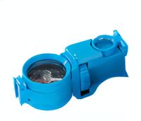 Safari multi kompas Safariology junior 9 x 5 cm blauw - thumbnail